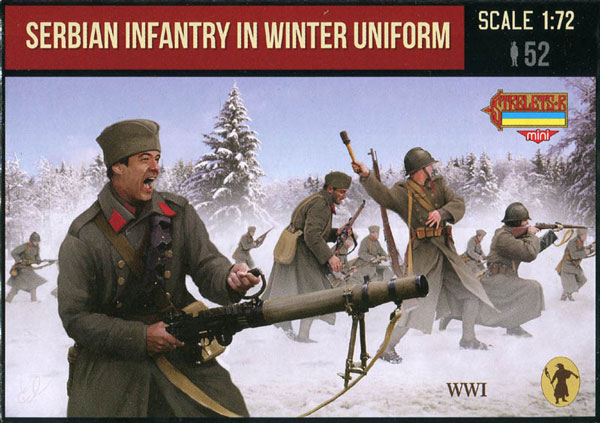 Strelets Mini - WWI Serbian Infantry in Winter Uniform
