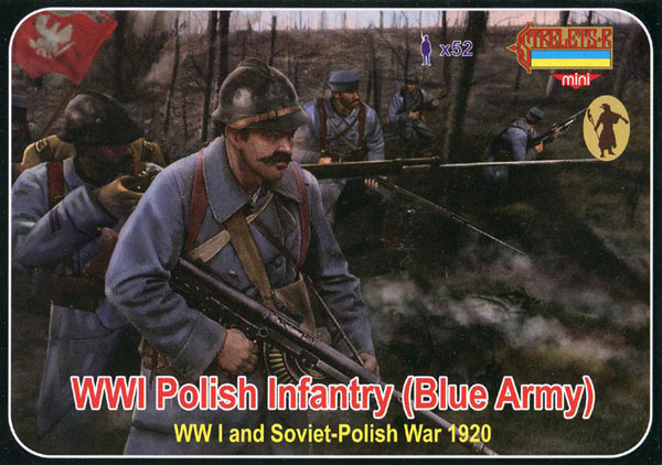 Strelets Mini - WWI Polish Infantry (Blue Army)