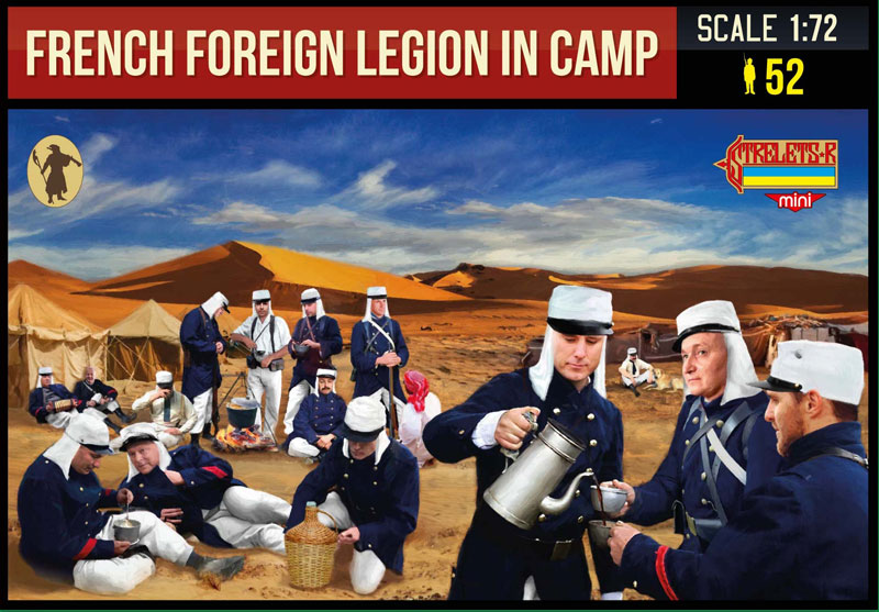 Strelets Mini - French Foreign Legion in Camp -2024 Re-Released