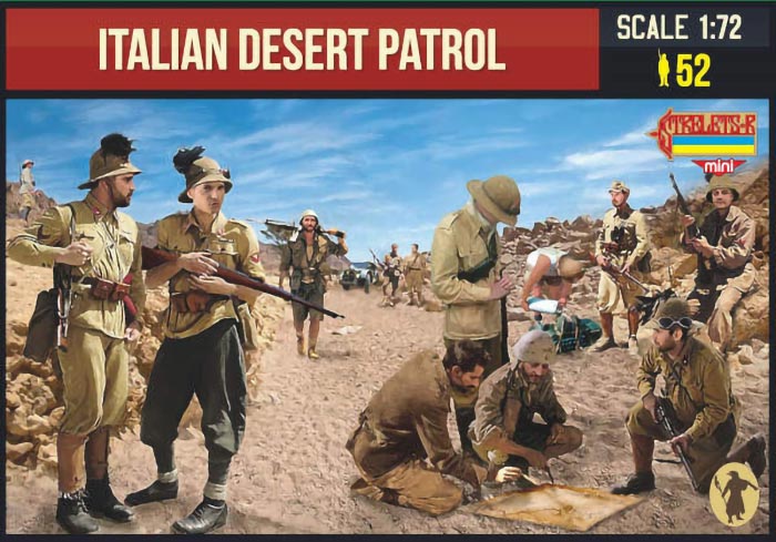 Strelets Mini - WWII Italian Desert Patrol