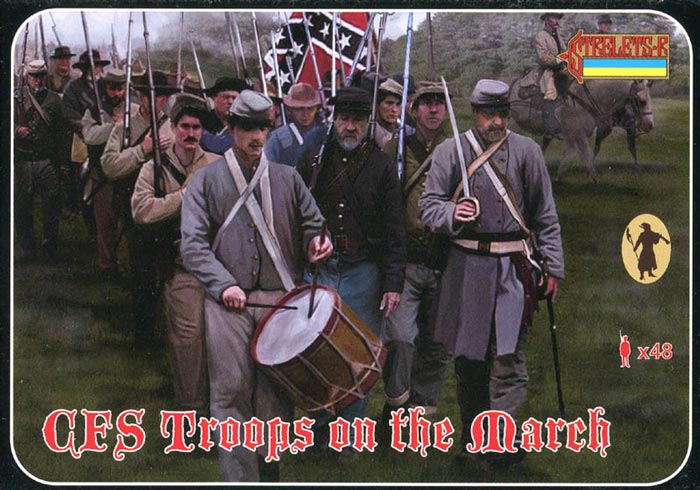 Strelets R - ACW Confederates on the March Gettysburg (2022 Reissue)