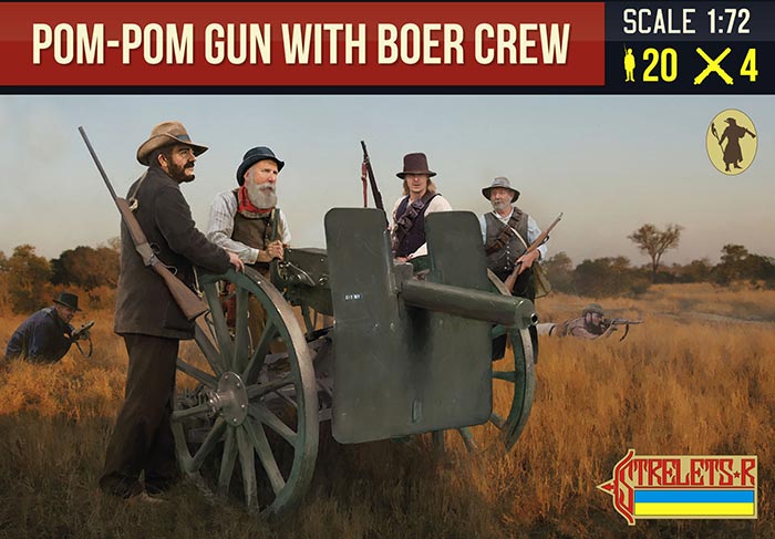 Strelets R - Pom-Pom Gun with Boer Crew