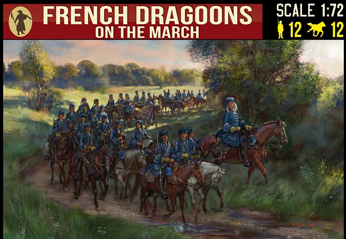 Strelets R - French Dragoons on the March War of Spanish Succession