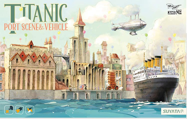 Titantic, Port Scene & Vehicle