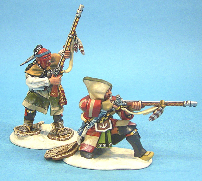 BATTLE ON SNOWSHOES 1758 - FRENCH AND INDIAN SKIRMISHING #SWI-03 - 1 AVAILABLE OOP