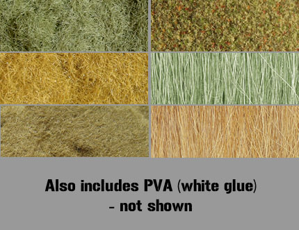 Secret Weapon Instant Scenery Kits: Grasses Collection