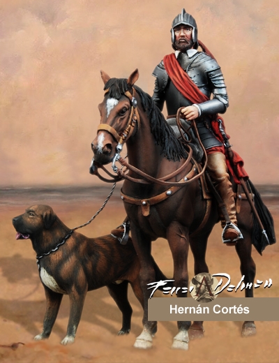 Ferrer Dalmau Miniature Collection: Hernan Cortes