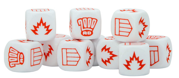 2000 AD Combat Dice (10)