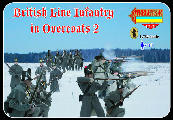 Strelets Mini - British Line Infantry in Overcoats Set 2
