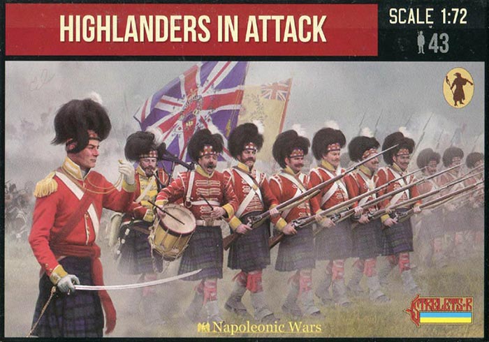 Napoleonic Highlanders in Attack