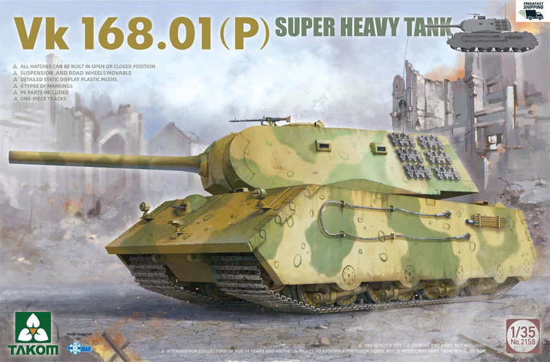 VK168.01 (P) Super Heavy Tank