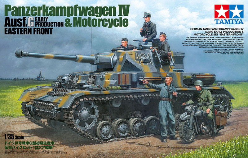 Panzerkampfwagen IV Ausf.G Early & Motorcycle Eastern Front