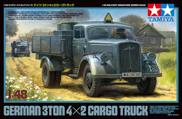 German 3-Ton 4x2 Cargo Truck
