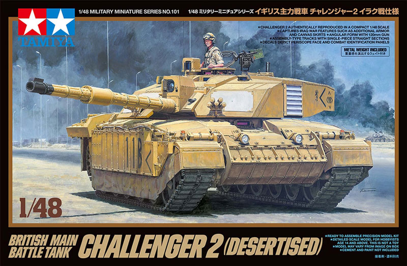 British Challenger 2 Main Battle Tank (Desertised)