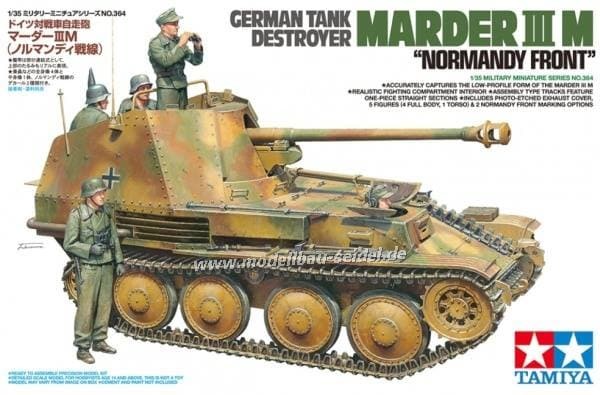 German Marder III M Tank Normandy Front