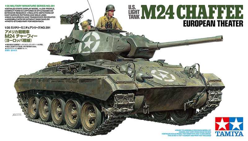 Tamiya M24 Chaffee European Theater