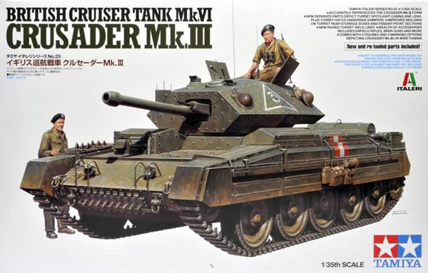 British Mk VI/Mk III Crusader Cruiser Tank