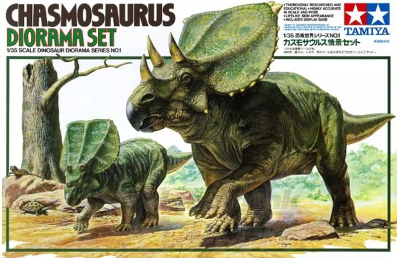 Chasmosaurus Diorama Set - 2023 Re-release