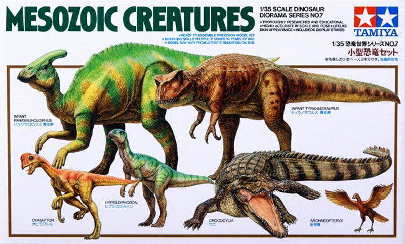 Mesozoic Creatures Sets: Dinosaurs, Reptile, Bird