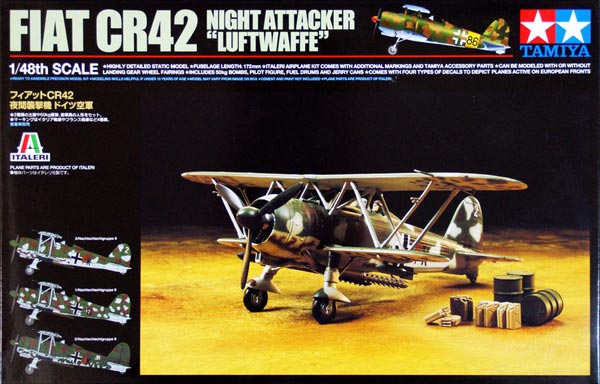 Fiat CR42 Night Attacker Luftwaffe Biplane (Ltd Edition)