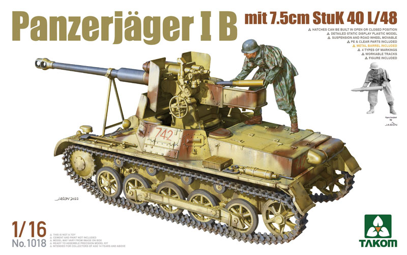 Panzerjager IB mit 7.5cm Stuk 40 L/48