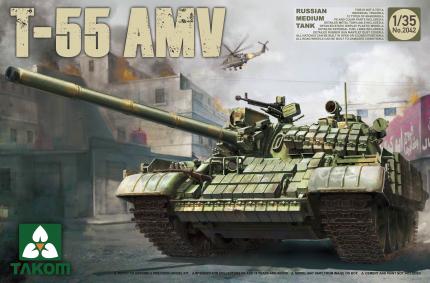 Russian T-55AMV Medium Tank
