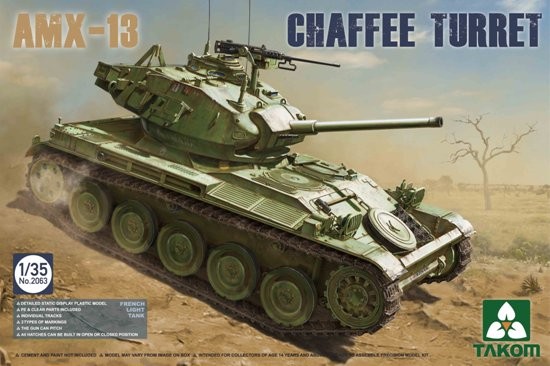 French AMX13 Chaffee Turret Light Tank Algerian War 1954-62