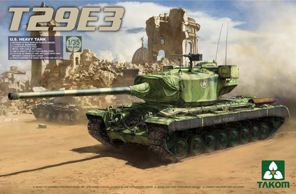 T29E3 US Heavy Tank (New Tool)