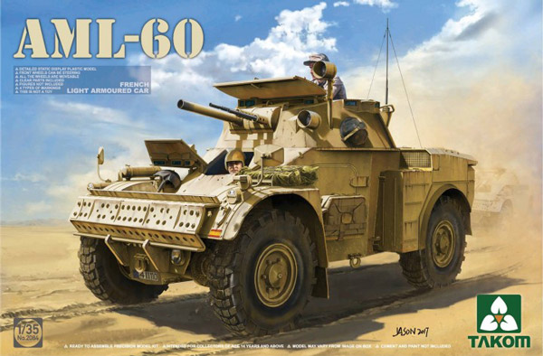 AML60 French Light Armored Car (New Tool)