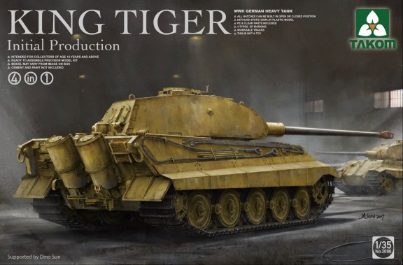 WWII German King Tiger Initial Production Heavy Tank
