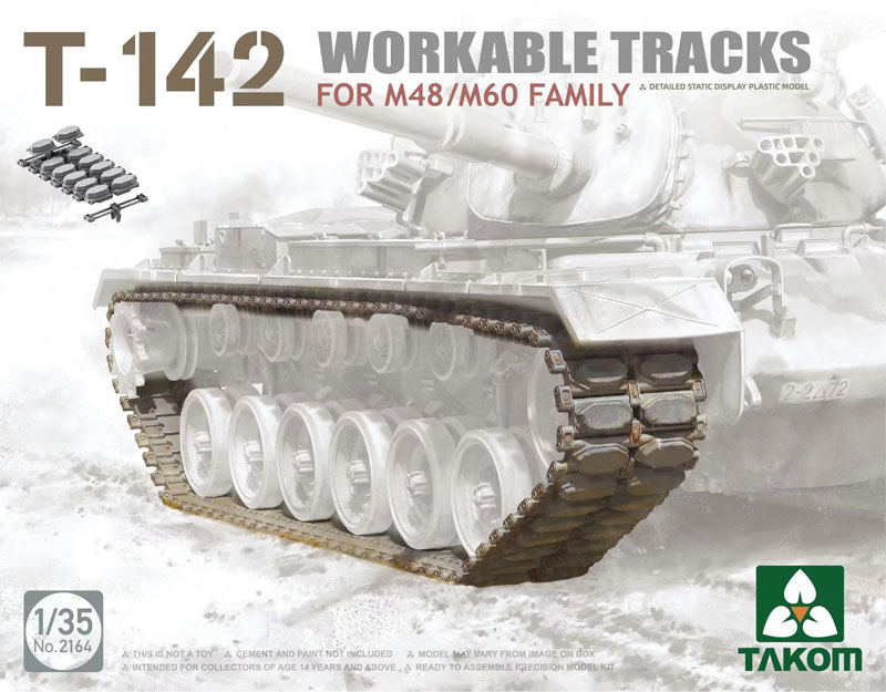 T-142 Workable Track Set For M48/M60 Family