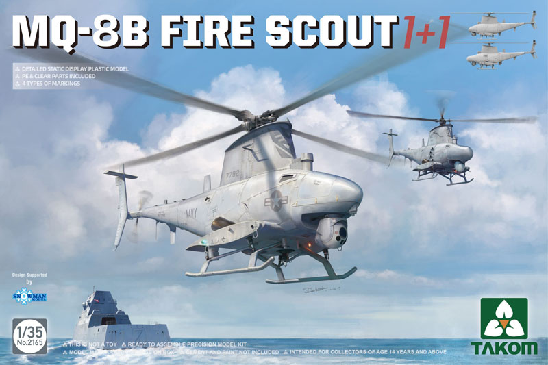 MQ8B Fire Scout Helicopter