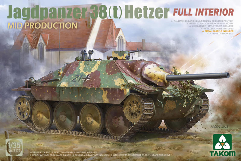 Jagdpanzer 38(t) Hetzer Mid Production