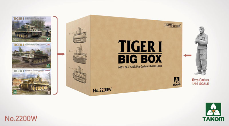 Takom Tiger I Big Box Bundle