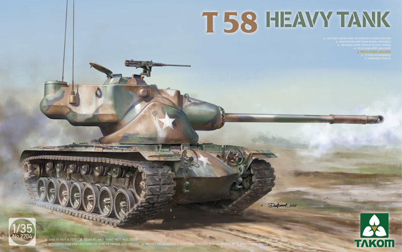 Takom T58 Heavy Tank