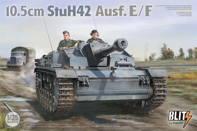 10.5cm StuH42 Ausf E/F