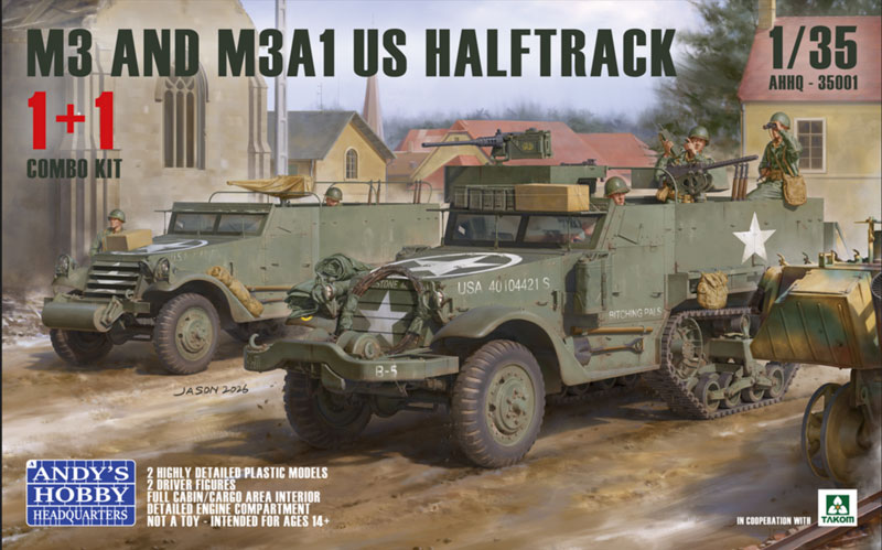 Andys Hobby Headquarters/Takom M3/M3A1 US Halftrack
