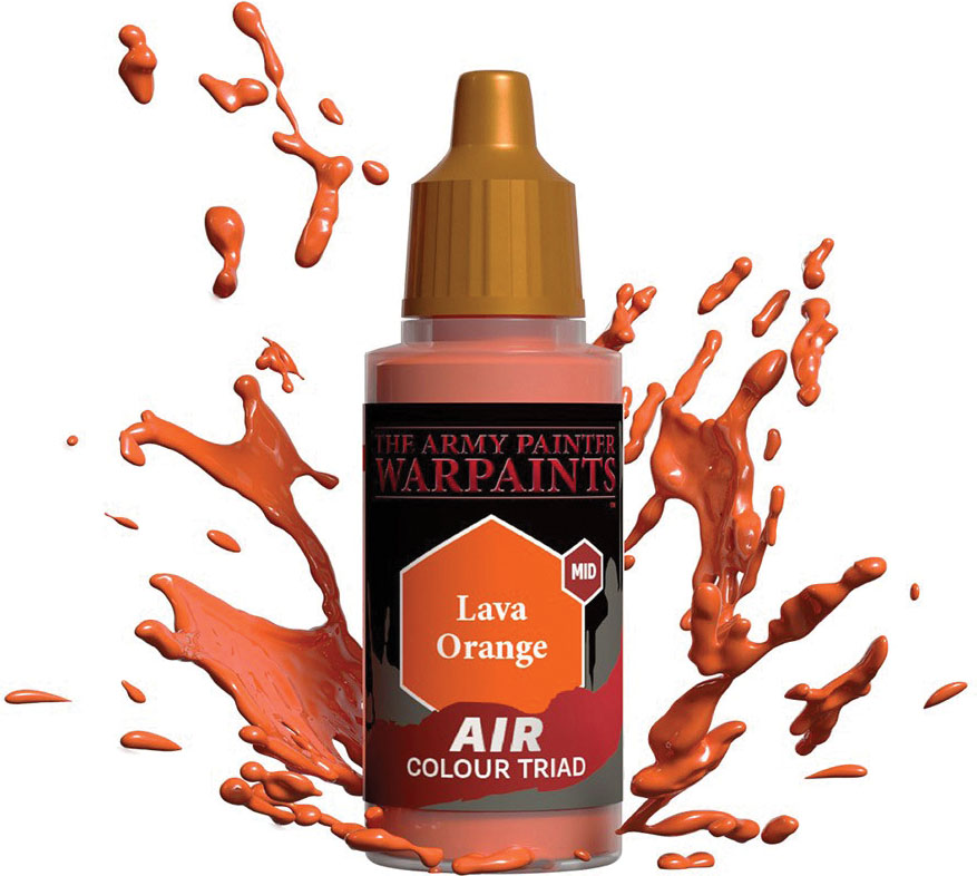 Warpaints Air: Lava Orange 18ml