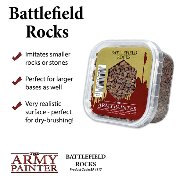 Basing: Battlefield Rocks