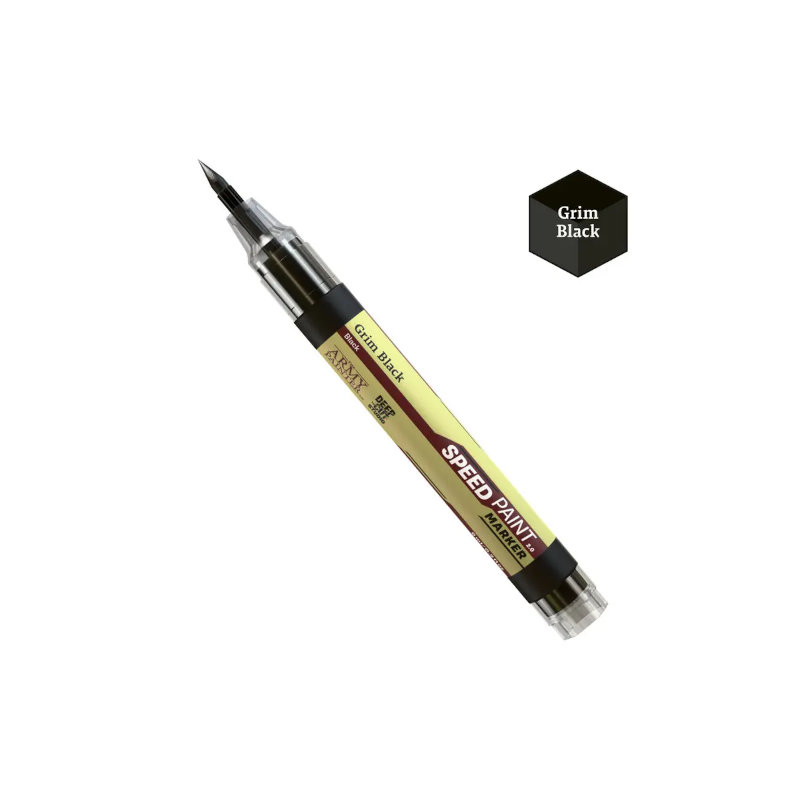 Army Painter Speedpaint Marker - Grim Black