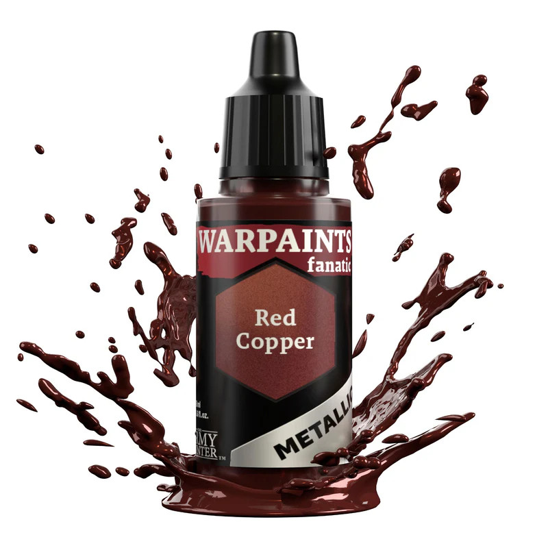 Army Painter: Warpaints Metallic Red Copper 18ml