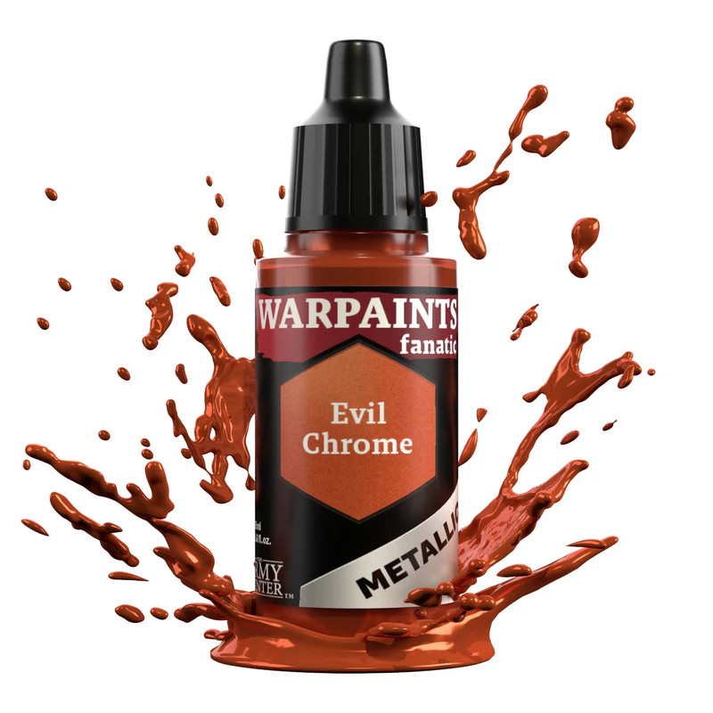 Army Painter: Warpaints Metallic Evil Chrome 18ml