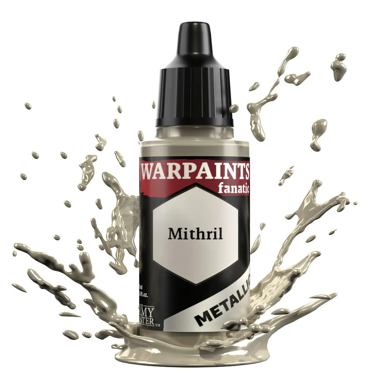 Army Painter: Warpaints Metallic Mithril 18ml