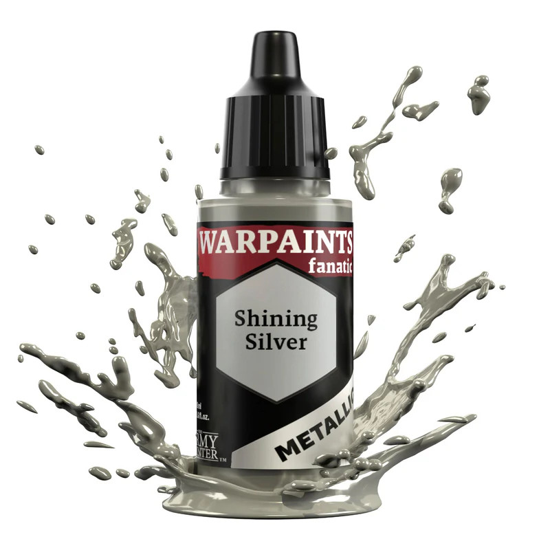 Army Painter: Warpaints Metallic Shining Silver 18ml