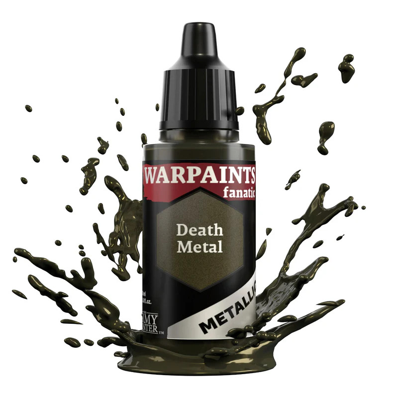 Army Painter: Warpaints Metallic Death metal 18ml