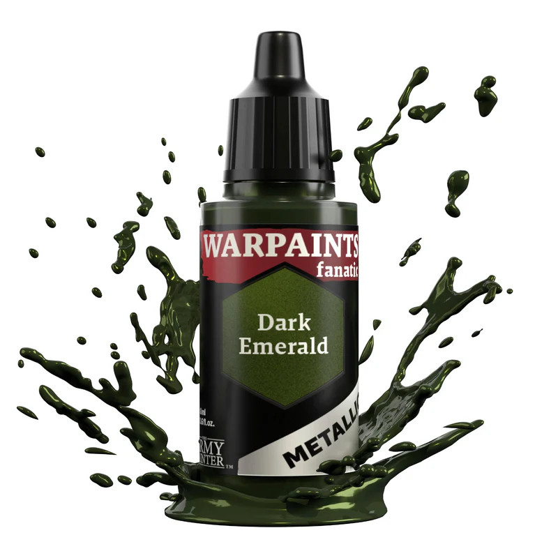 Army Painter: Warpaints Metallic Dark Emerald 18ml