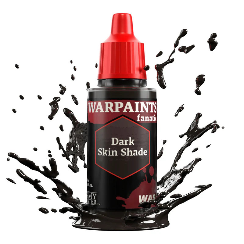 Army Painter: Warpaints Wash Dark Skin Shade 18ml