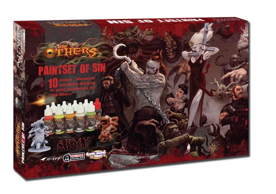 Army Painter: Warpaints: The Others: Paint Set Of Sin
