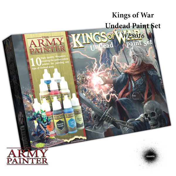 Army Painter: Warpaints Kings of War Undead Paint Set