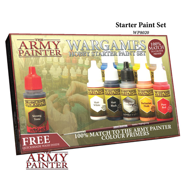 Army Painter Warpaints Starter Paint Set